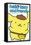 Hello Kitty and Friends: Hello - Pompompurin Feature Series-Trends International-Framed Stretched Canvas