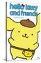 Hello Kitty and Friends: Hello - Pompompurin Feature Series-Trends International-Stretched Canvas