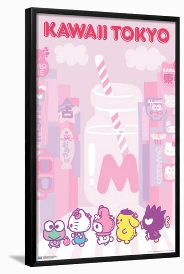 Hello Kitty and Friends - Kawaii Tokyo-Trends International-Framed Poster