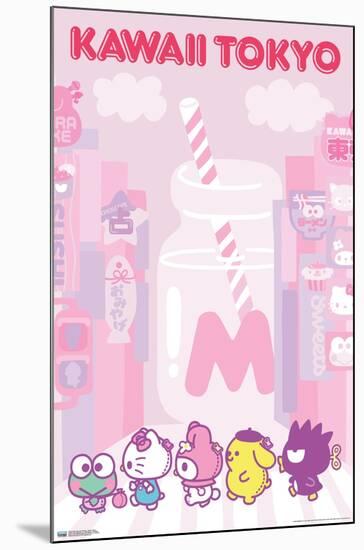 Hello Kitty and Friends - Kawaii Tokyo-Trends International-Mounted Poster