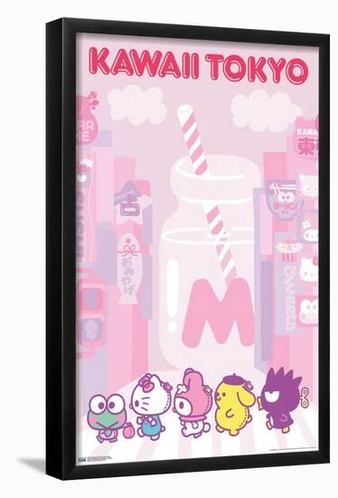 Hello Kitty and Friends - Kawaii Tokyo-Trends International-Framed Poster