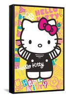 Hello Kitty - Colorful-Trends International-Framed Stretched Canvas