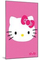 Hello Kitty - Face-Trends International-Mounted Poster