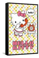 Hello Kitty - Hello-Trends International-Framed Stretched Canvas