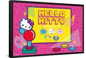 Hello Kitty - Kawaii Arcade-Trends International-Framed Poster