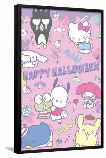 Hello Kitty - Kawaii Horror-Trends International-Framed Poster