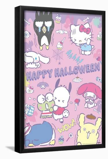 Hello Kitty - Kawaii Horror-Trends International-Framed Poster