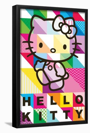 Hello Kitty - Patterns-Trends International-Framed Poster