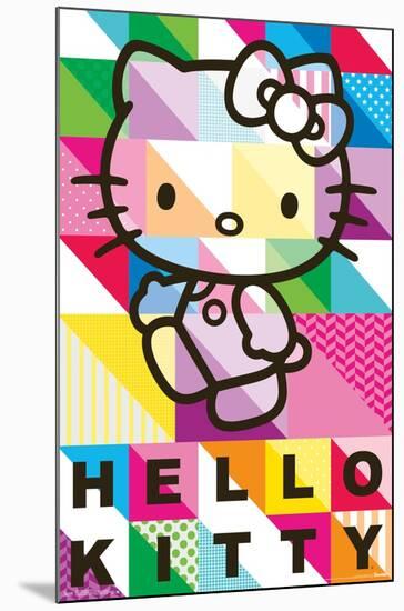 Hello Kitty - Patterns-Trends International-Mounted Poster