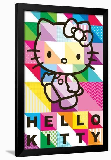 Hello Kitty - Patterns-Trends International-Framed Poster