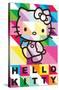 Hello Kitty - Patterns-Trends International-Stretched Canvas