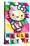 Hello Kitty - Patterns-Trends International-Stretched Canvas