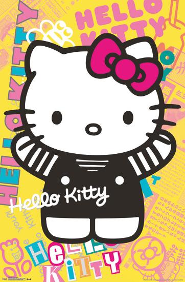 Hello Kitty- Ready For A Hug-null-Lamina Framed Poster