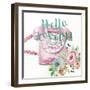 Hello Lovely!-Studio Rofino-Framed Art Print