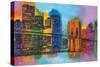 Hello NYC-Brian Carter-Stretched Canvas