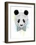 Hello Panda-Rachel Caldwell-Framed Art Print