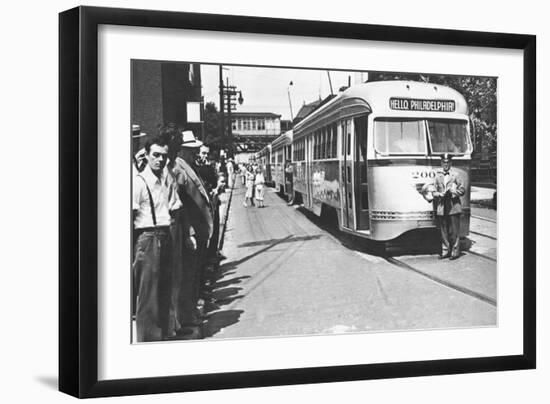 Hello, Philadelphia!-null-Framed Art Print