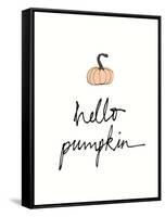 Hello Pumpkin-Wild Apple Portfolio-Framed Stretched Canvas