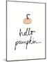 Hello Pumpkin-Wild Apple Portfolio-Mounted Art Print