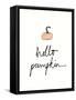 Hello Pumpkin-Wild Apple Portfolio-Framed Stretched Canvas