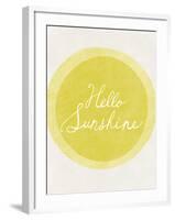 Hello Sunshine-Lottie Fontaine-Framed Giclee Print