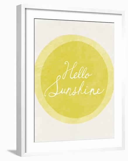 Hello Sunshine-Lottie Fontaine-Framed Giclee Print