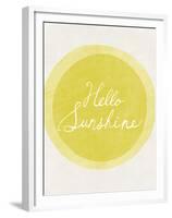 Hello Sunshine-Lottie Fontaine-Framed Giclee Print