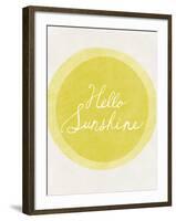 Hello Sunshine-Lottie Fontaine-Framed Giclee Print