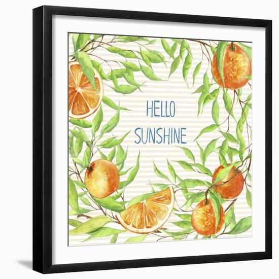 Hello Sunshine-Irina Trzaskos Studios-Framed Giclee Print