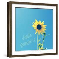 Hello Sunshine-Lisa Hill Saghini-Framed Art Print