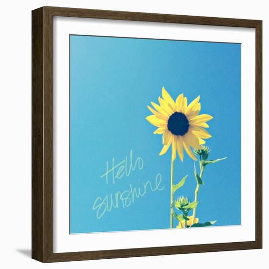 Hello Sunshine-Lisa Hill Saghini-Framed Art Print