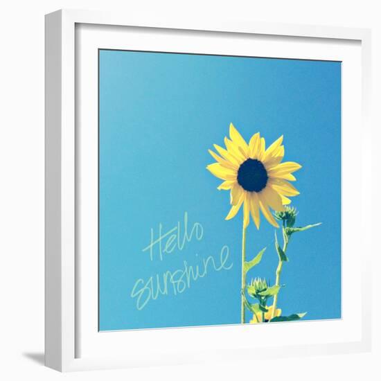 Hello Sunshine-Lisa Hill Saghini-Framed Art Print