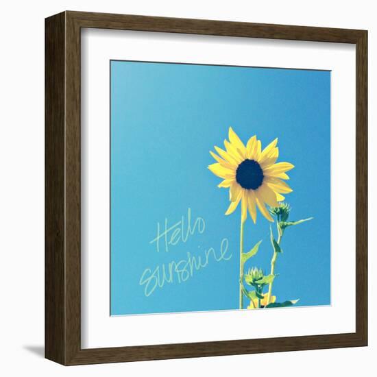 Hello Sunshine-Lisa Hill Saghini-Framed Art Print