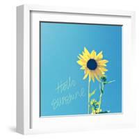 Hello Sunshine-Lisa Hill Saghini-Framed Art Print