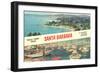 Hello there from Santa Barbara. California-null-Framed Art Print