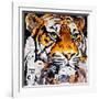 Hello Tiger-James Grey-Framed Art Print