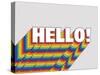 Hello Vibes-Tom Frazier-Stretched Canvas