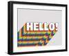 Hello Vibes-Tom Frazier-Framed Art Print