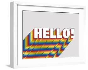 Hello Vibes-Tom Frazier-Framed Art Print