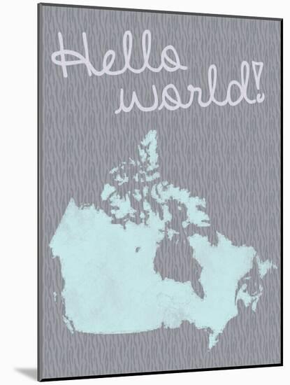 Hello World-Lauren Gibbons-Mounted Art Print