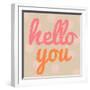 Hello You Polka Dot-Lola Bryant-Framed Art Print