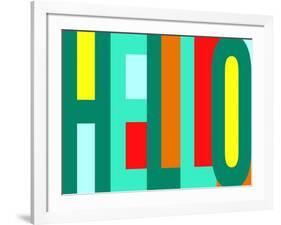 Hello-PI Studio-Framed Art Print