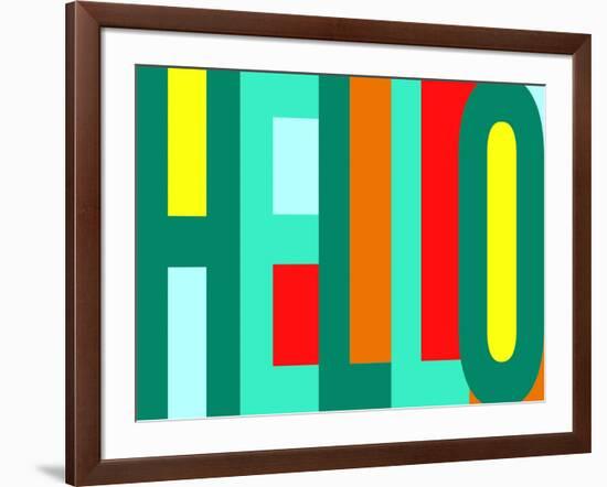 Hello-PI Studio-Framed Art Print