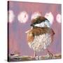 Hellow Chickadee-Molly Reeves-Stretched Canvas