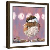 Hellow Chickadee-Molly Reeves-Framed Photographic Print