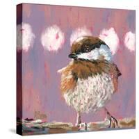 Hellow Chickadee-Molly Reeves-Stretched Canvas