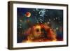 Helloween.Visitor 3-RUNA-Framed Giclee Print