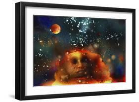 Helloween.Visitor 3-RUNA-Framed Giclee Print