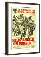 HELLS ANGELS ON WHEELS, 1967-null-Framed Art Print