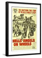 HELLS ANGELS ON WHEELS, 1967-null-Framed Art Print